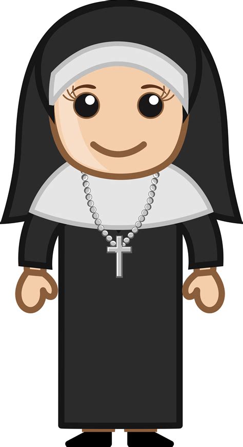 nun clip art